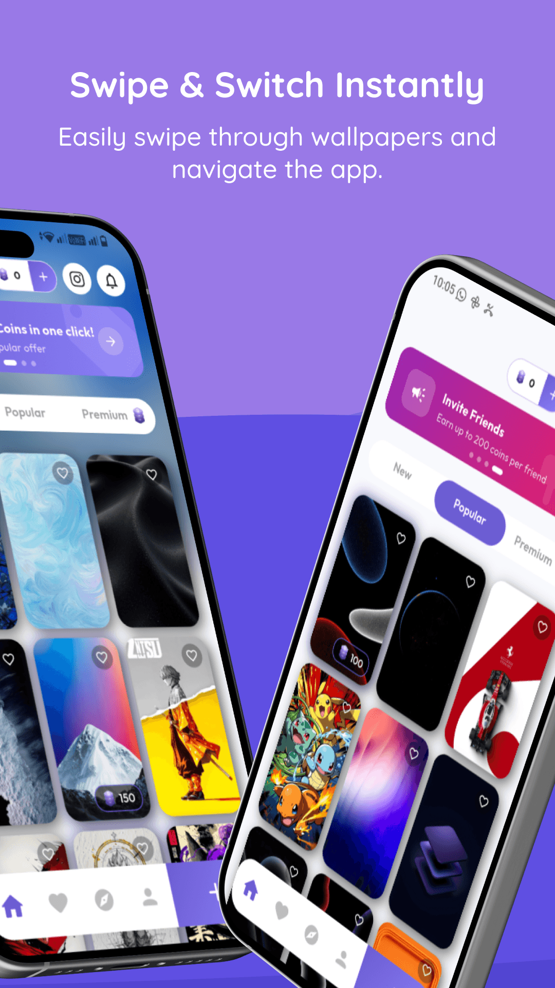 LumaWalls - Application de fond d'ecran screenshot 2