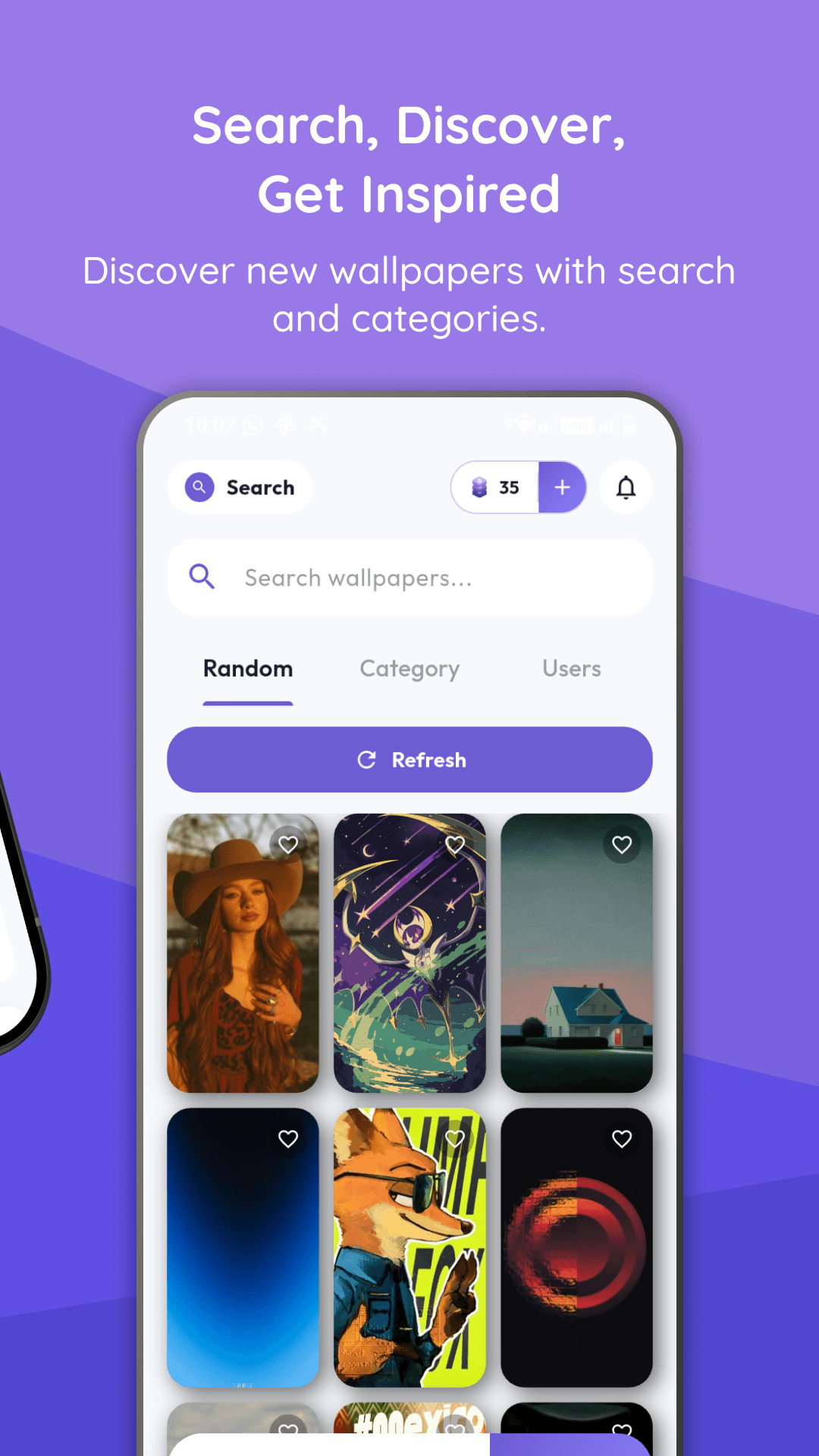LumaWalls - Application de fond d'ecran screenshot 4