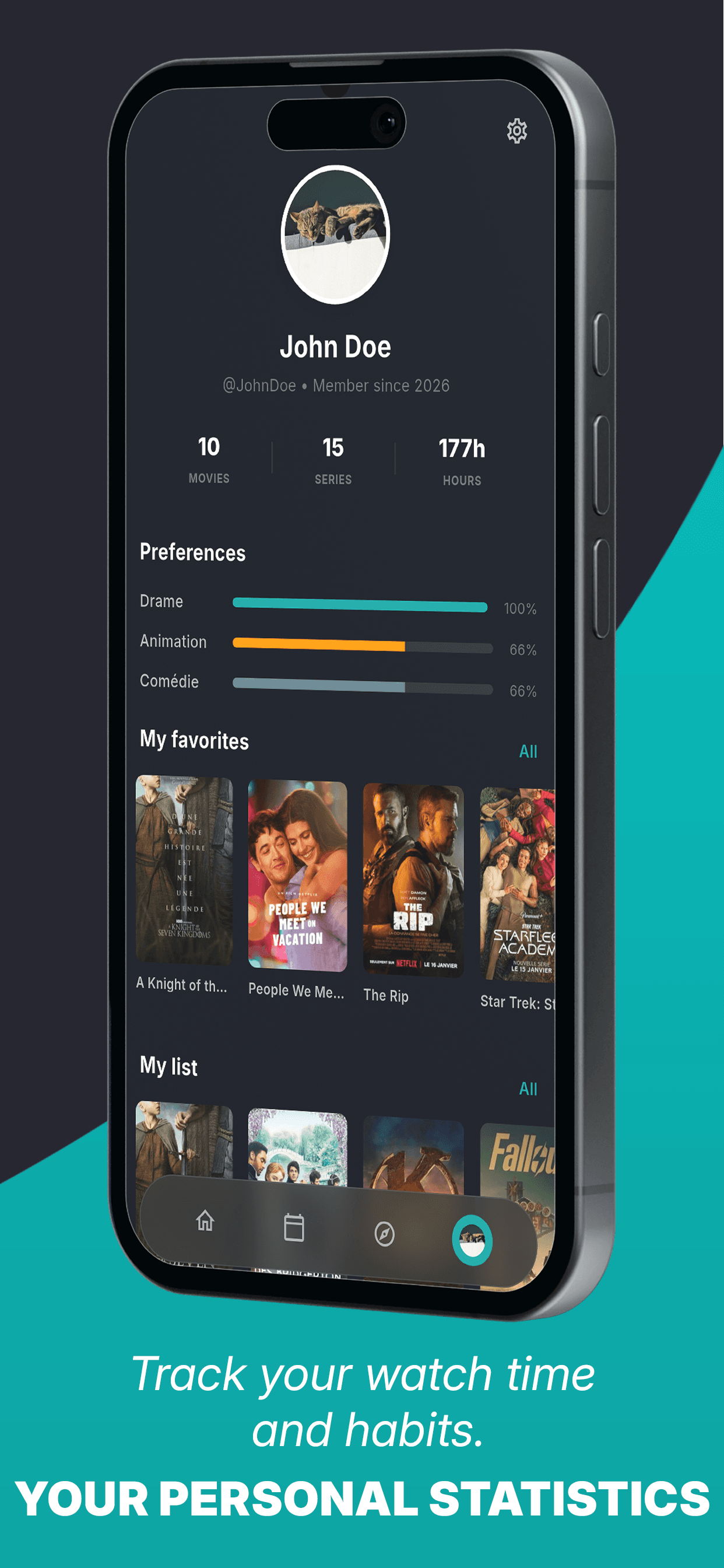 Frameline - Trackers de films et séries screenshot 5